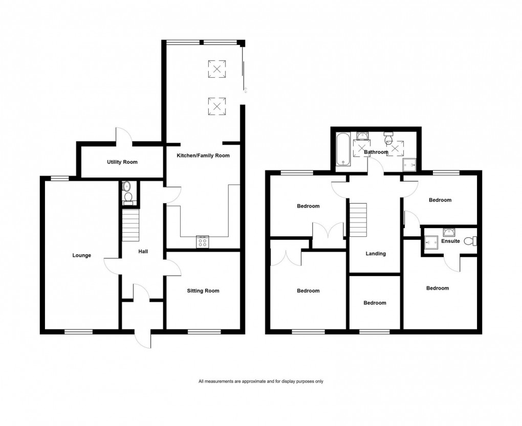 Floorplan for Penybanc Road, Ammanford, SA18 