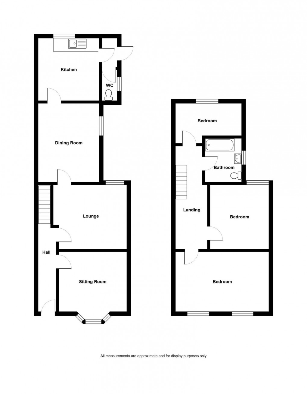 Floorplan for Margaret Street, Ammanford, SA18 2NN