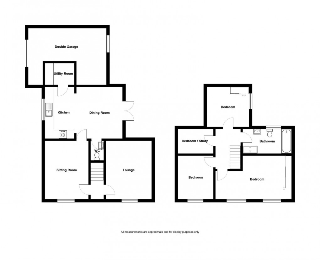 Floorplan for Cwmfferws Road, Tycroes, SA18 3TU