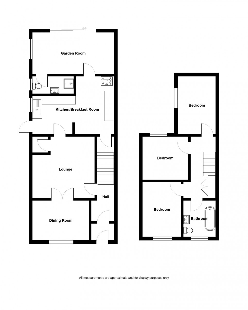 Floorplan for Pontardulais Road, Tycroes, SA18 3RD