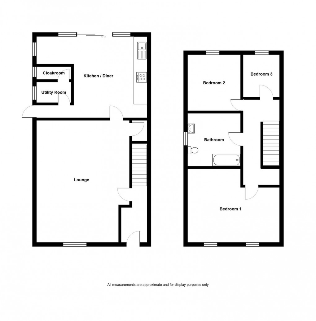 Floorplan for School Road, Cwmllynfell, SA9 2WD