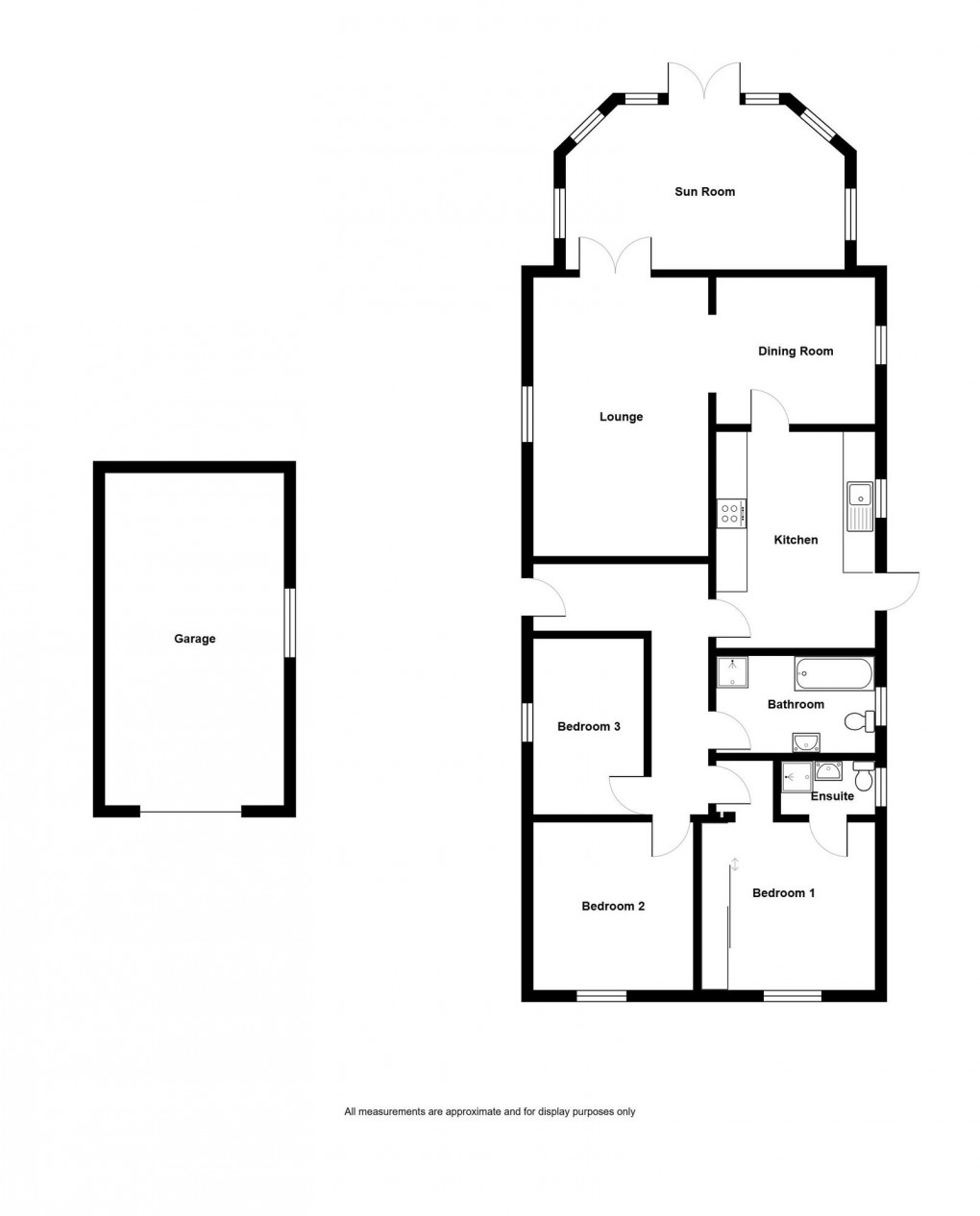 Floorplan for Saron Road, Saron, Ammanford, SA18 3LN