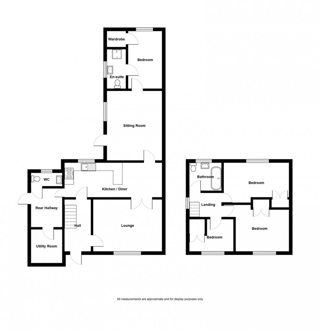 Floorplan for Brynhafod, Tycroes, SA18 3QG
