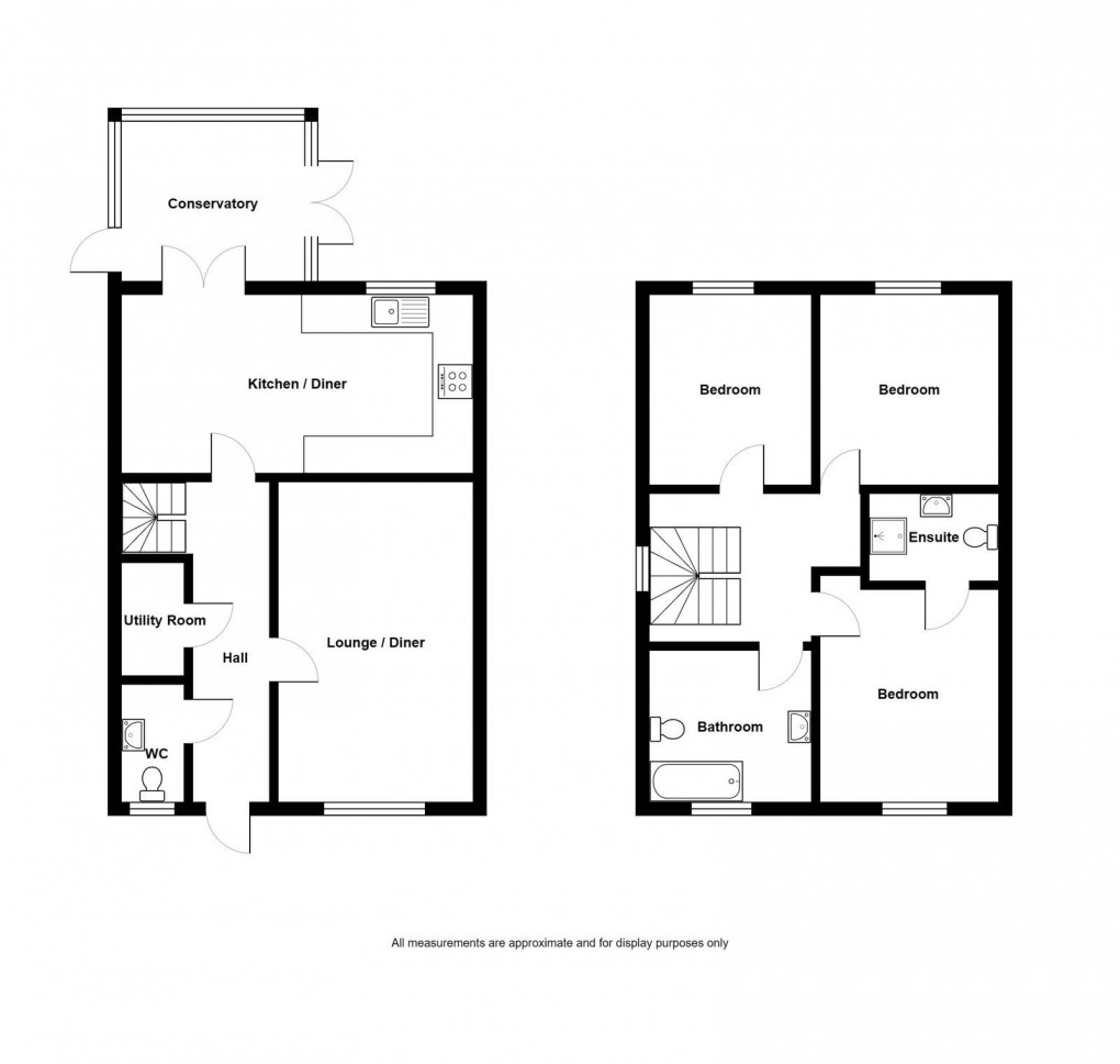 Floorplan for Tycroes Road, Tycroes, SA18 3NS