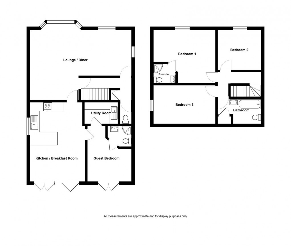 Floorplan for New Road, Gwaun Cae Gurwen, Ammanford, SA18