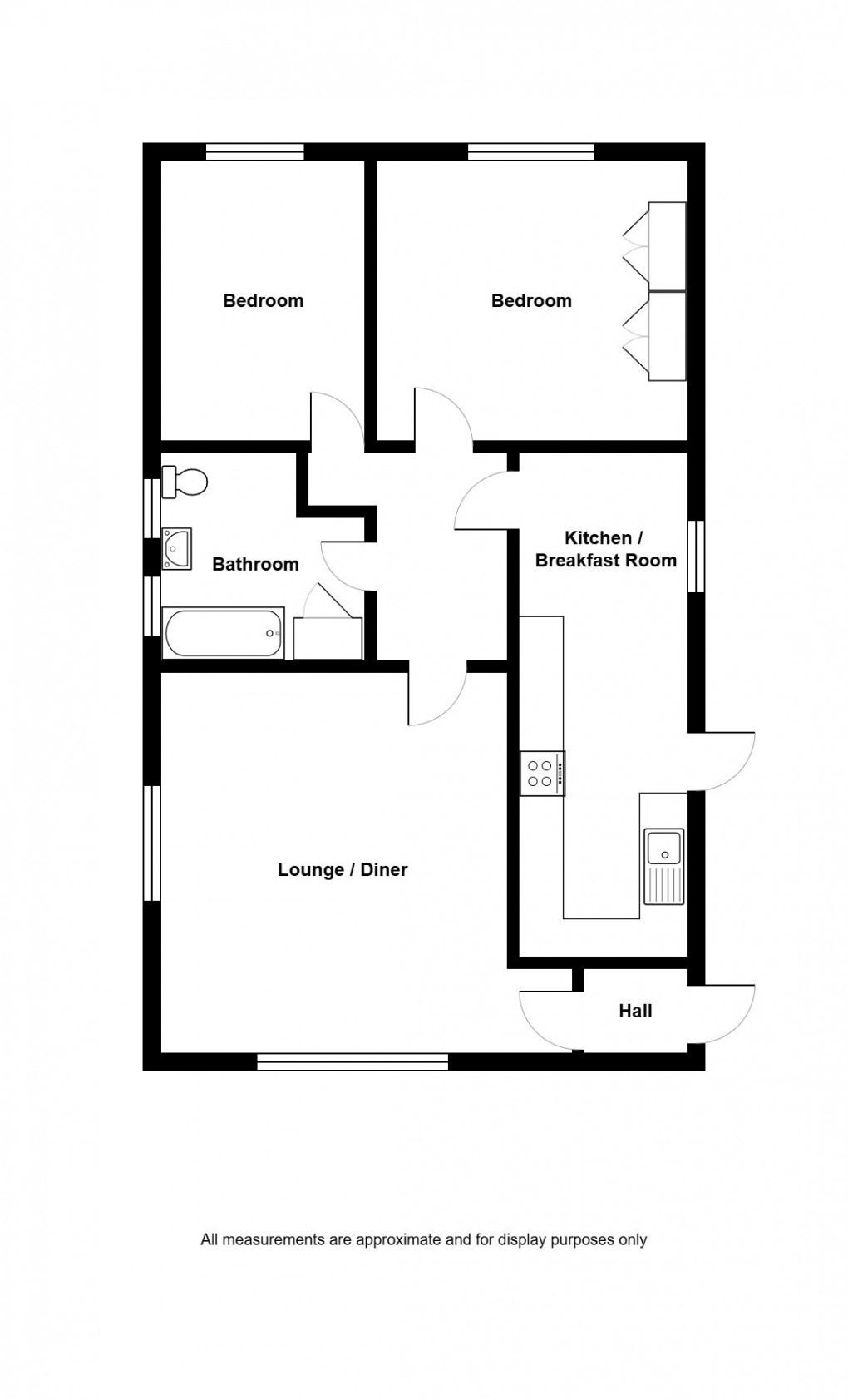Floorplan for Maes Yr Haf, Ammanford, SA18 3TS