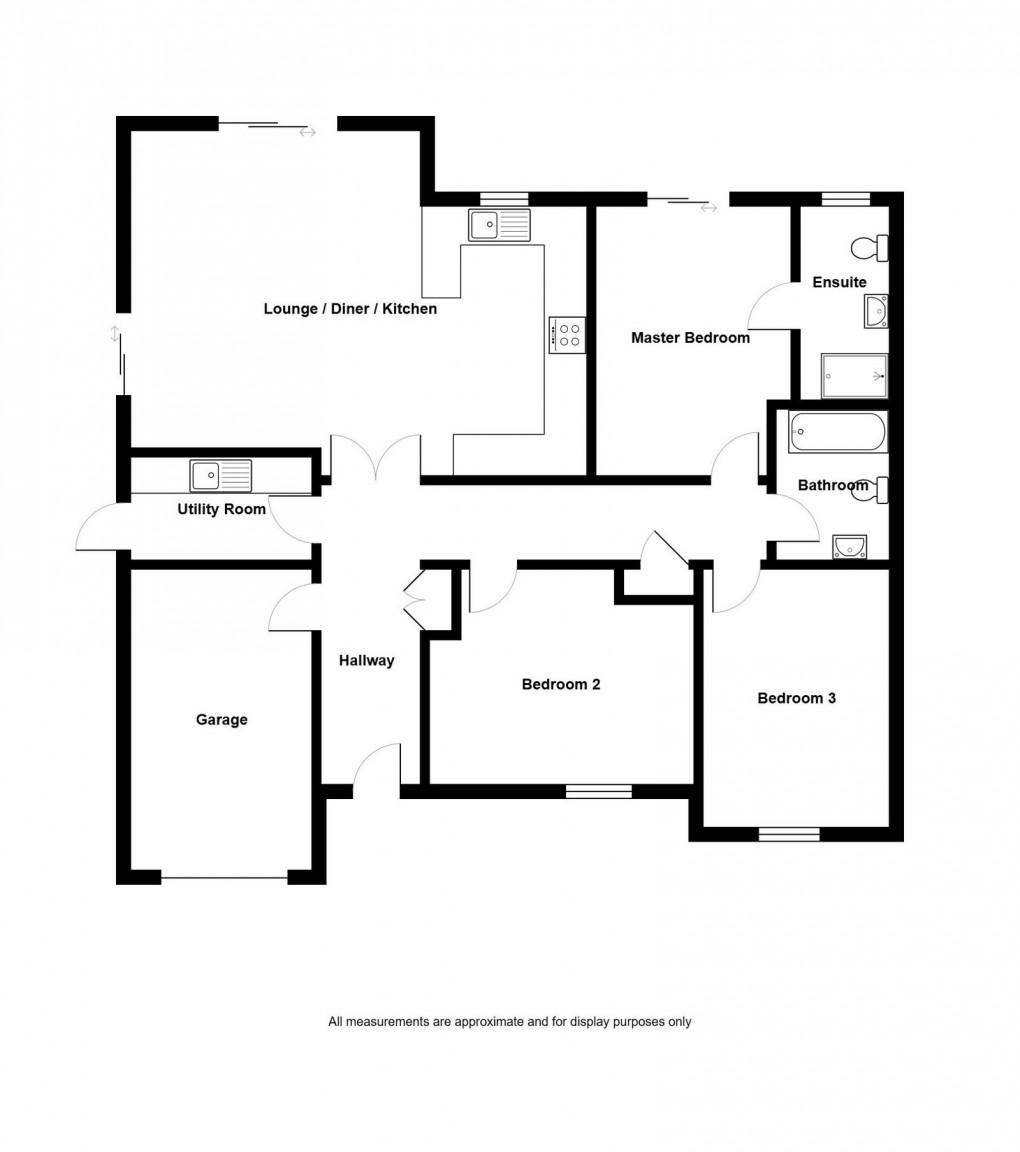 Floorplan for Golwg Y Garreg Las, Betws, Ammanford, SA18 