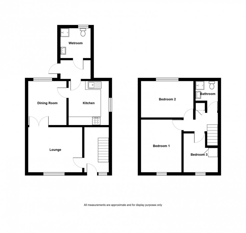 Floorplan for Maesyglyn, Lower Brynamman, SA18 1SY