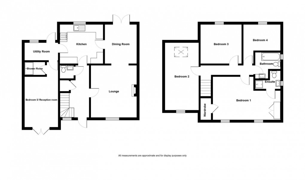 Floorplan for Coed Y Cadno, Cwmgwili, Llanelli, SA14 6PX