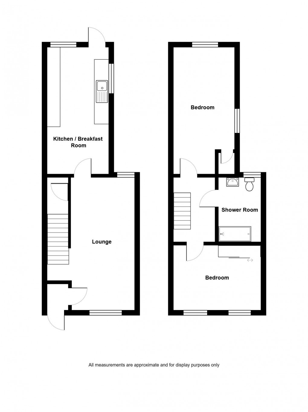 Floorplan for High Street, Upper Tumble, Llanelli, SA14 6HD
