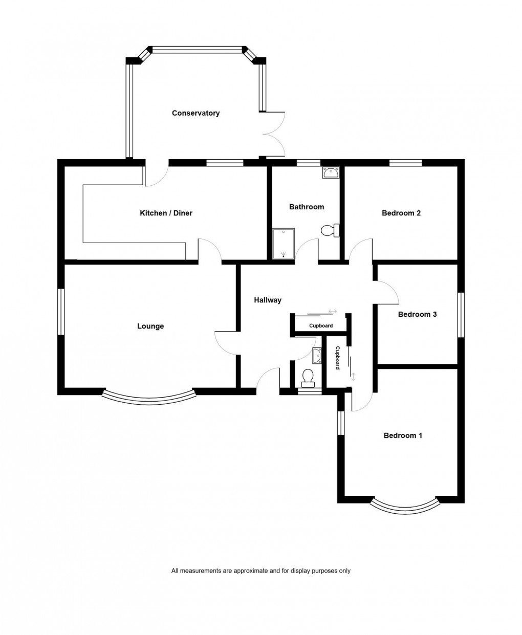 Floorplan for Heol Ceirios, Llandybie, Ammanford, SA18