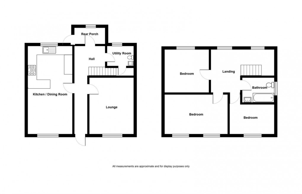 Floorplan for Heol Y Garn, Garnswllt, Swansea, SA18 2RP