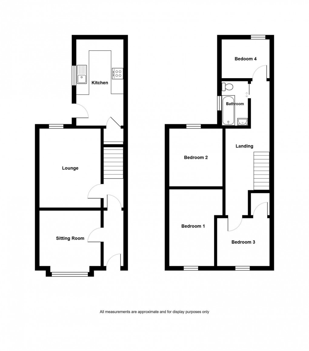 Floorplan for Brynbrain , Cwmllynfell, Swansea, SA9