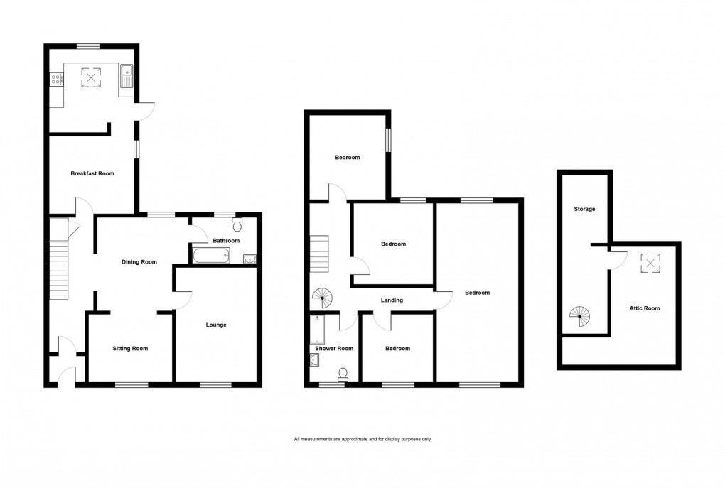 Floorplan for Carmarthen Road, Cross Hands, SA14 6TH