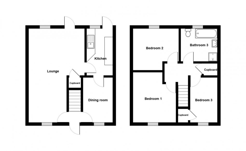 Floorplan for Park Street, Lower Brynamman, Ammanford, SA18