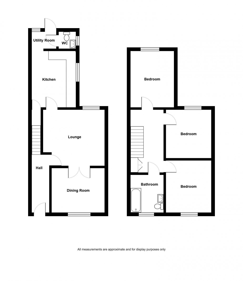 Floorplan for Colonel Road, Betws, SA18 2HP