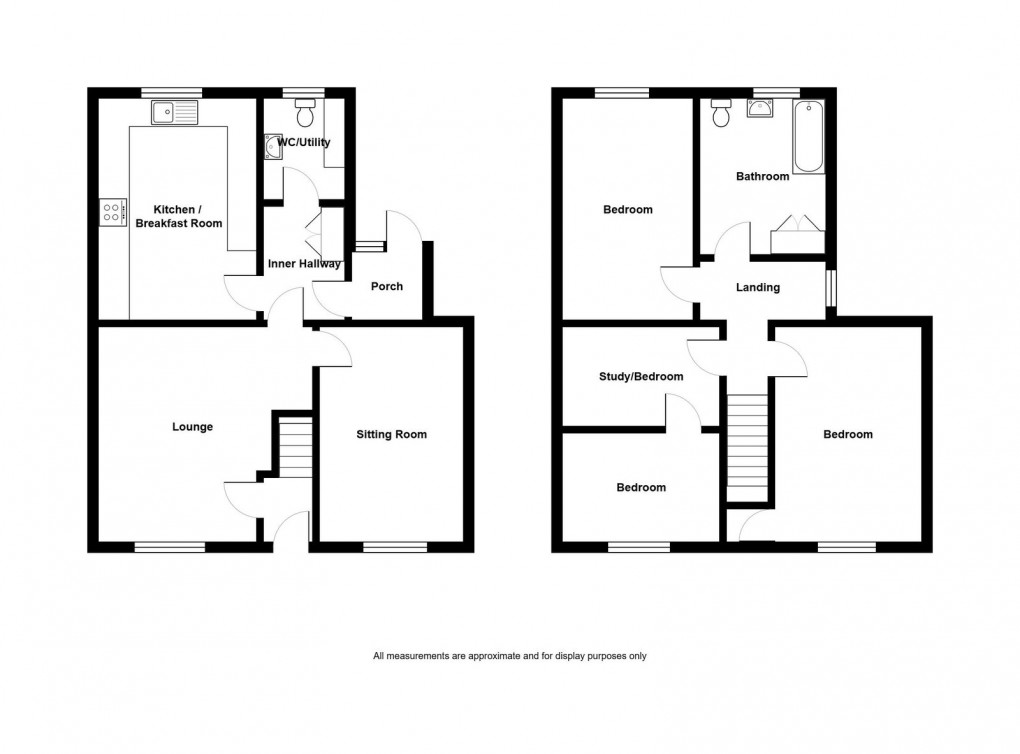 Floorplan for Greenfield Road, Twyn, Garnant, Ammanford, SA18 1JJ