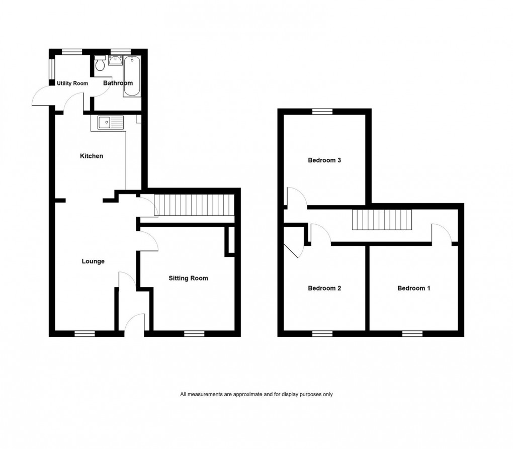 Floorplan for Station Road, Upper Brynamman, Ammanford, SA18