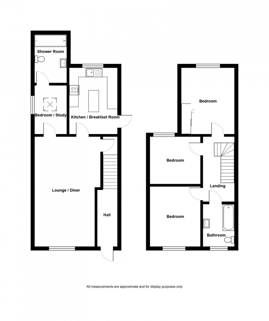 Floorplan for Pontardulais Road, Tycroes, SA18 3QA