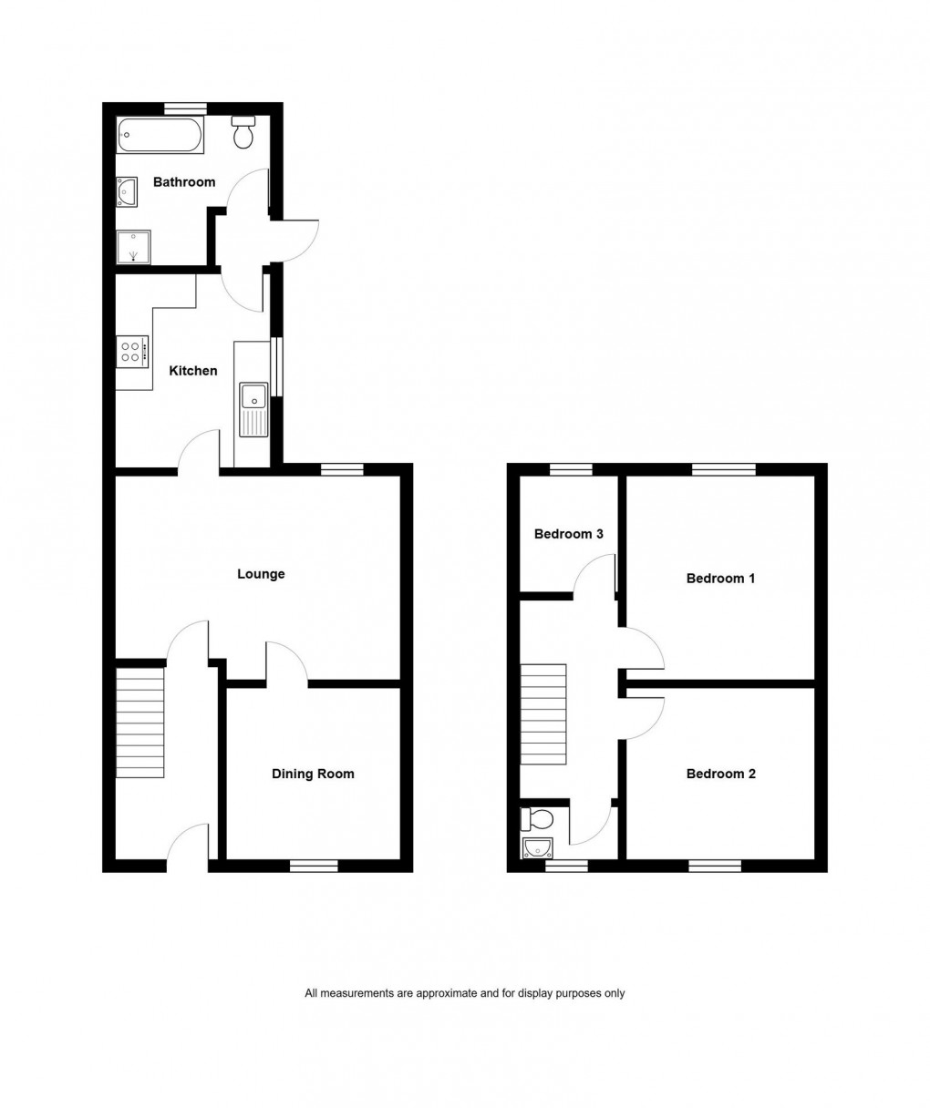 Floorplan for Mountain Road, Upper Brynamman, Ammanford, SA18