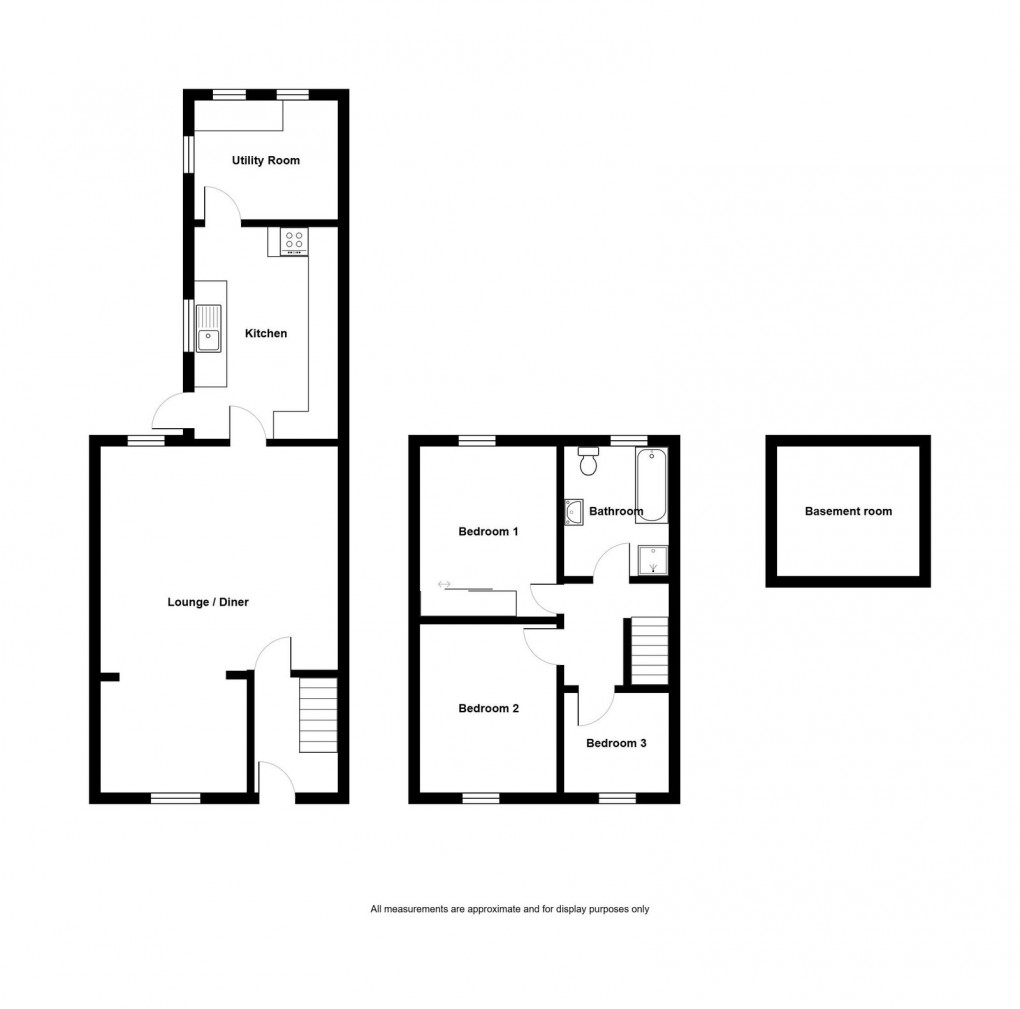 Floorplan for Llandeilo Road, Upper Brynamman, Ammanford, SA18