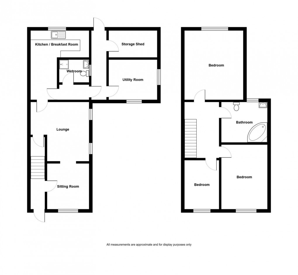 Floorplan for Saron Road, Saron, SA18 3LH