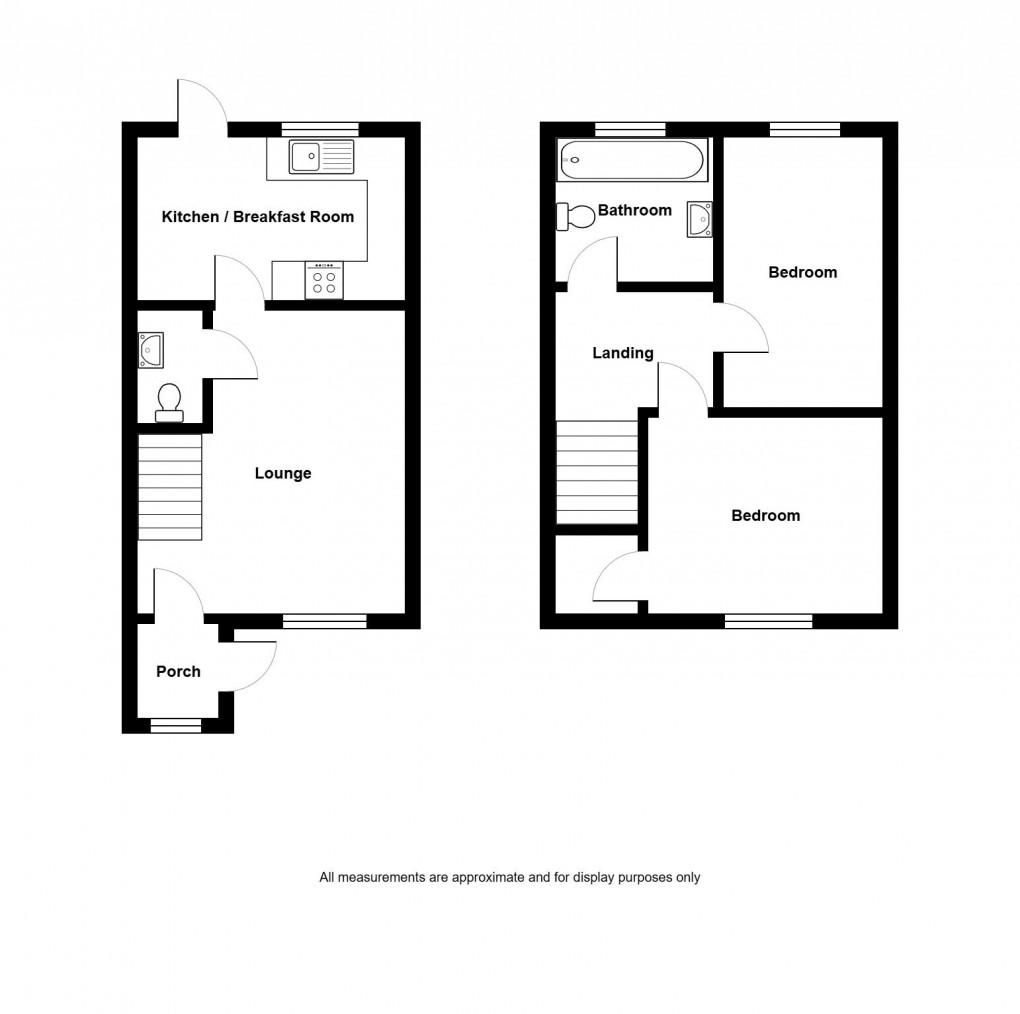 Floorplan for Parc Fferws, Penybanc, Ammanford, SA18 3QX