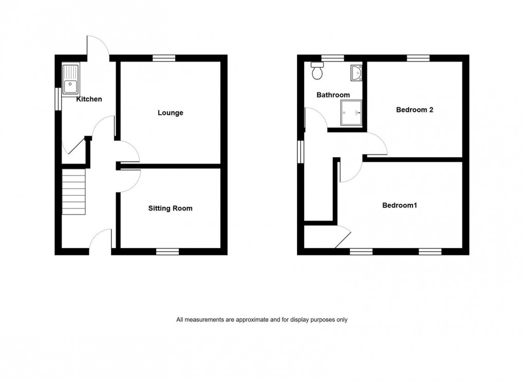 Floorplan for Waun Leision, Gwaun Cae Gurwen, Ammanford, SA18