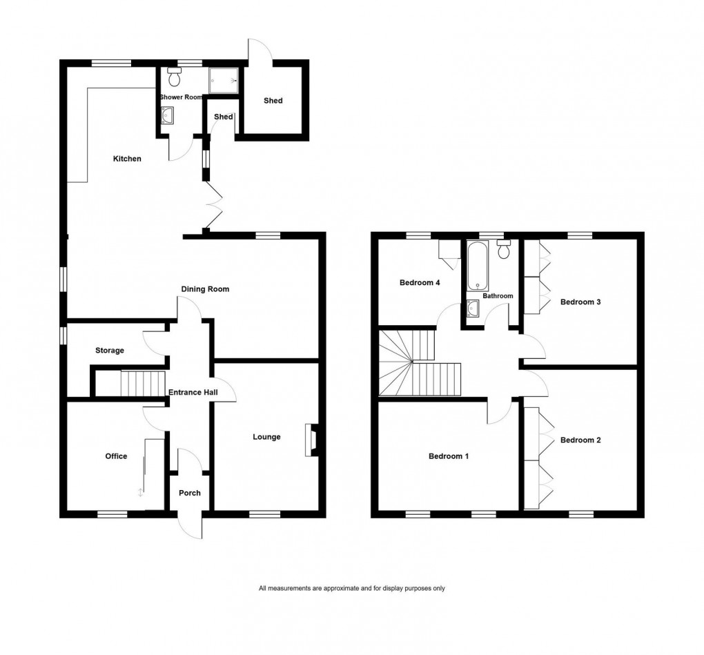 Floorplan for New Road, Ystradowen, Swansea, SA9