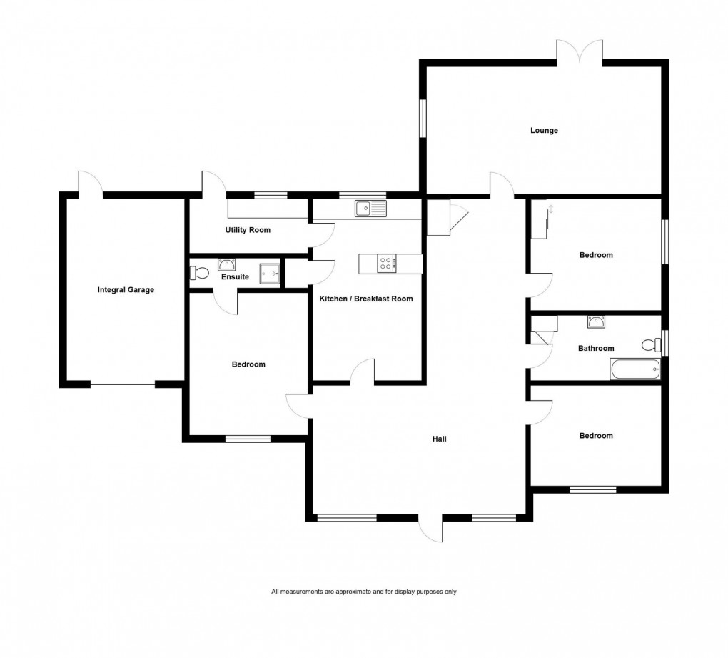 Floorplan for Llys Pencrug, Llandeilo, SA19 6RX