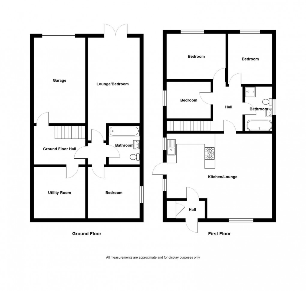 Floorplan for Pontardulais Road, Tycroes, Ammanford, SA18 3QA
