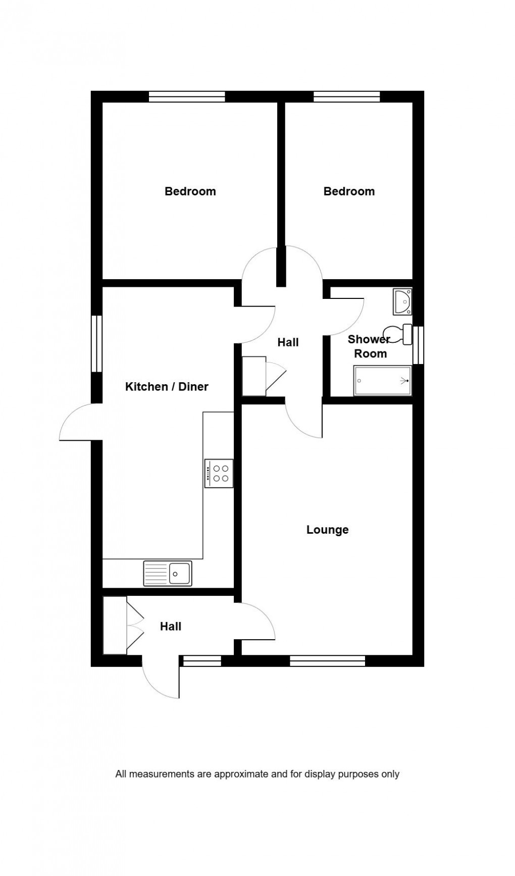 Floorplan for Derlyn Park, Tycroes, SA18 3QT