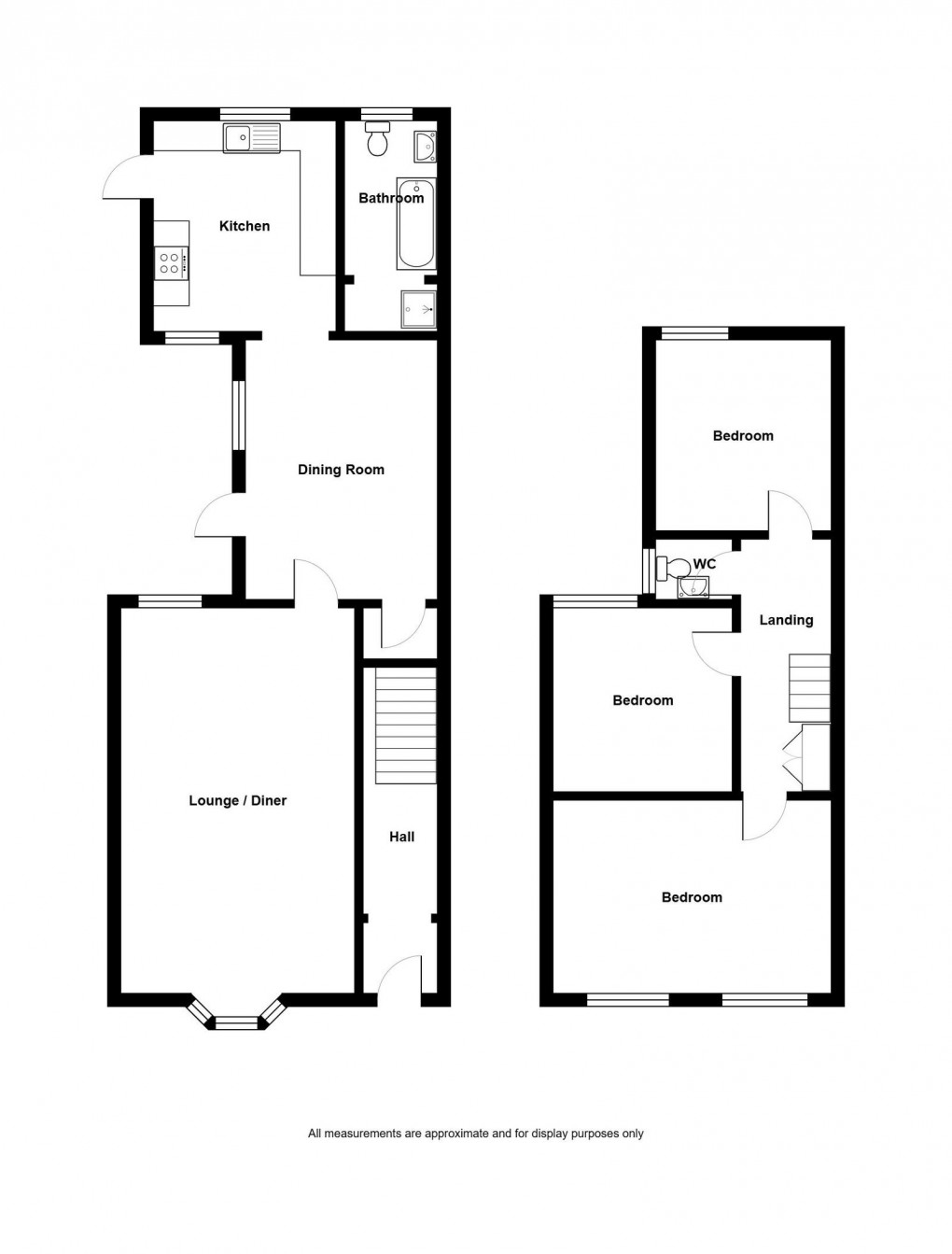 Floorplan for Margaret Street, Ammanford, SA18 2NN