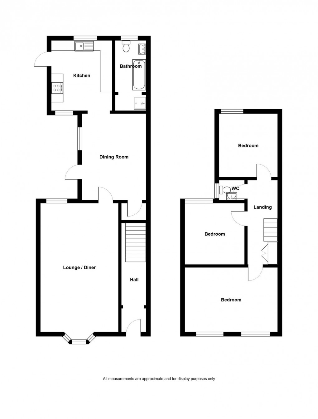 Floorplan for Margaret Street, Ammanford, SA18 2NN
