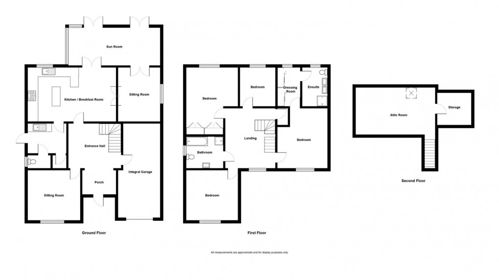 Floorplan for Waunfarlais Road, Llandybie, SA18 3NG