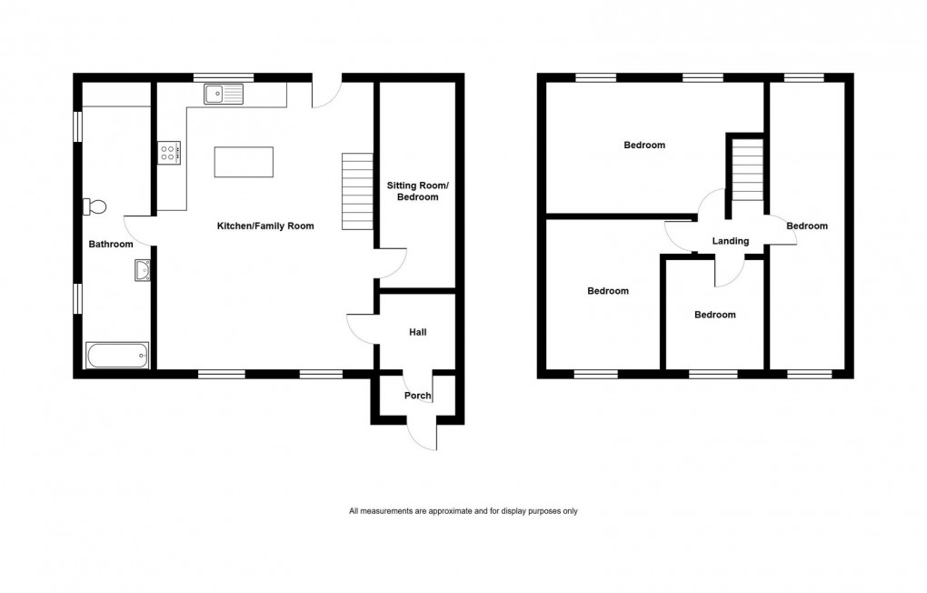 Floorplan for Gwaun Cae Gurwen, Ammanford, SA18 1PP