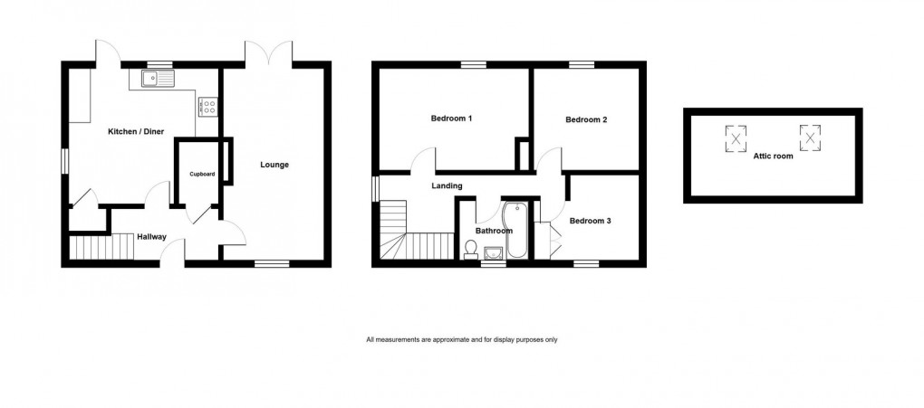 Floorplan for Heol Y Coedcae, Cwmllynfell, Swansea, SA9