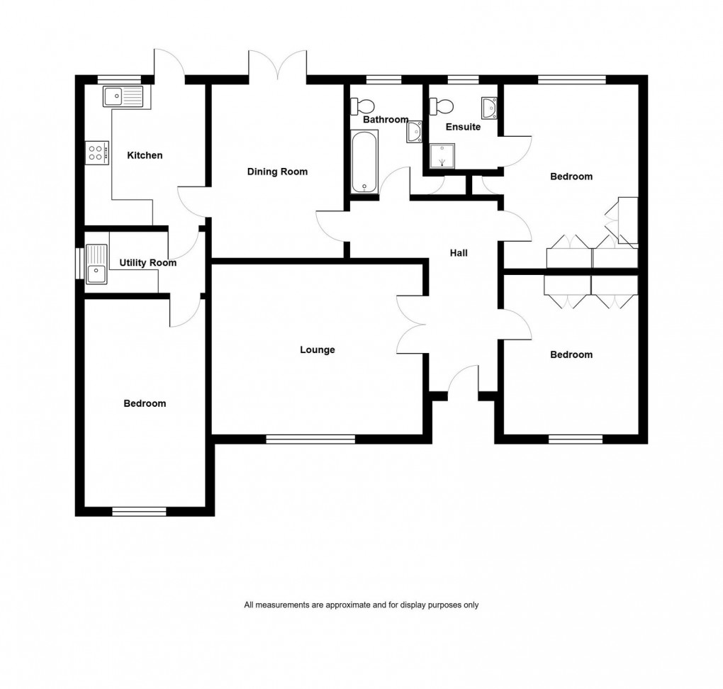 Floorplan for Parc Bwtrimawr, Betws, Ammanford, SA18 2EZ