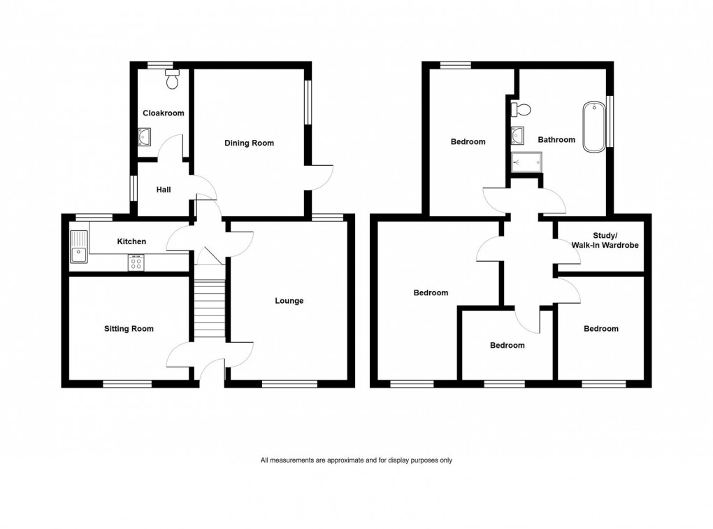 Floorplan for Wern Road, Garnant, SA18 1LN