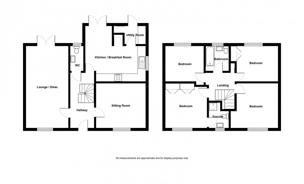 Floorplan for Ffordd Y Glowyr, Betws, SA18 2FG