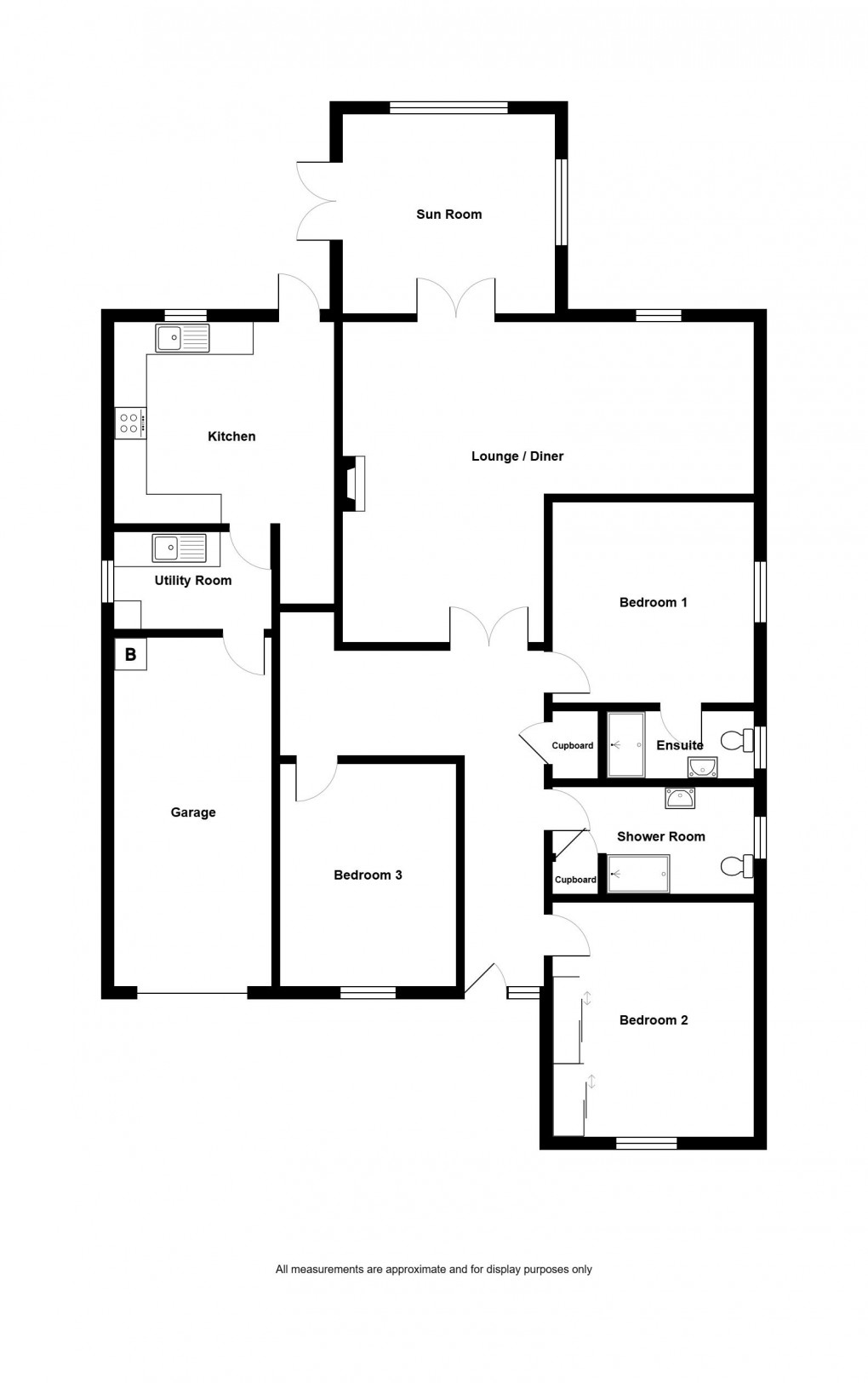 Floorplan for Parc Bwtrimawr, Ammanford
