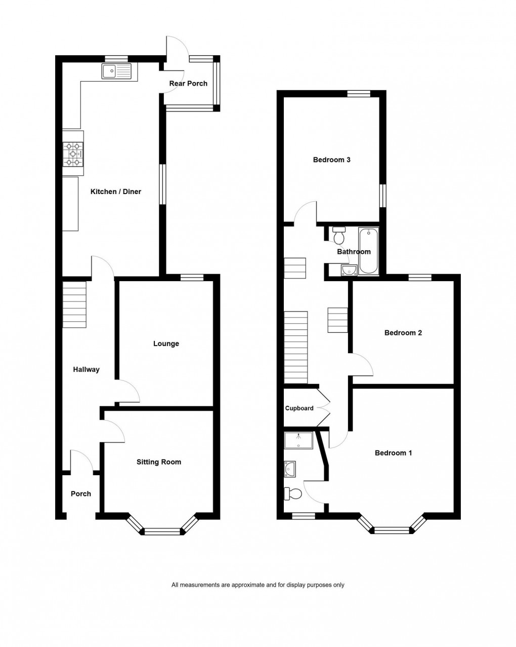 Floorplan for Ceidrim Road, Garnant, Ammanford, SA18 1LP.
