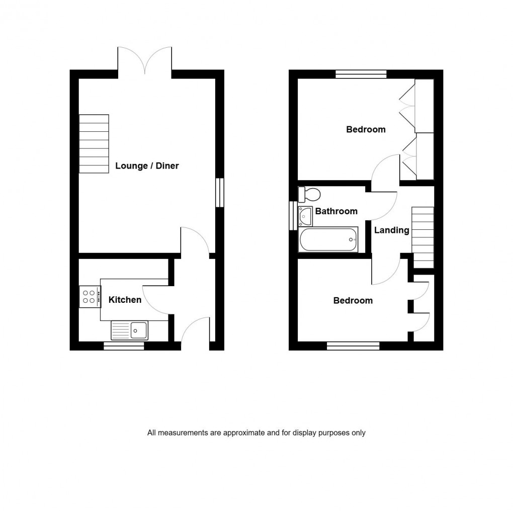 Floorplan for Parc Gwernen, Tycroes, SA18 3PT