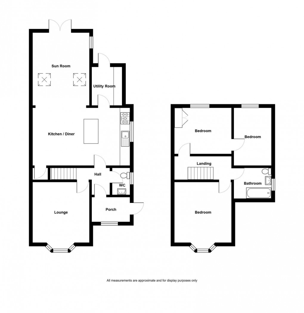 Floorplan for Old Road, Ammanford, SA18 2ED