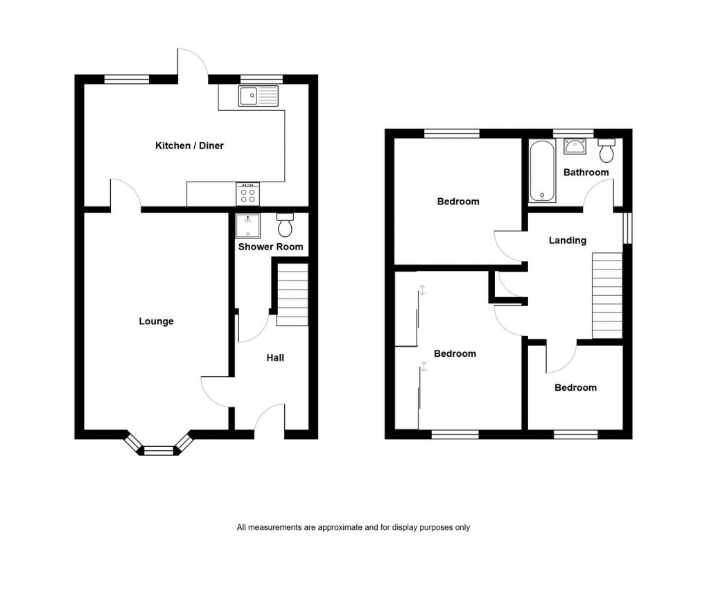 Floorplan for Teglan Park, Tycroes, SA18 3RA