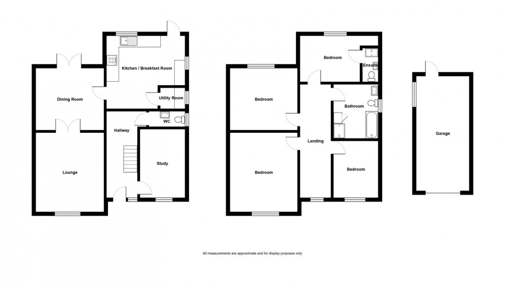Floorplan for Heol Y Capel, Carmel, Llanelli, SA14 7SG