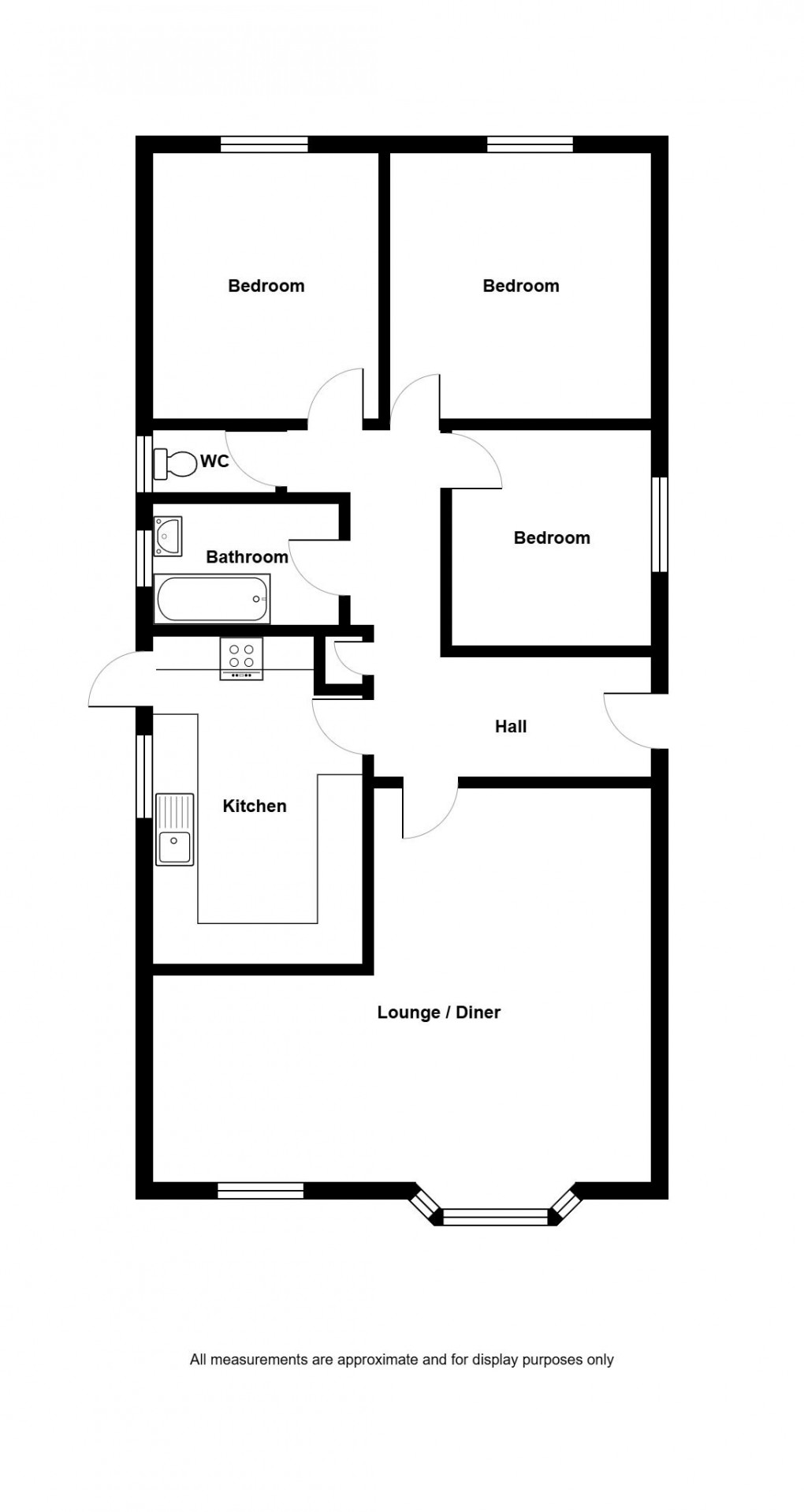 Floorplan for Margaret Street, Ammanford, SA18 2NN