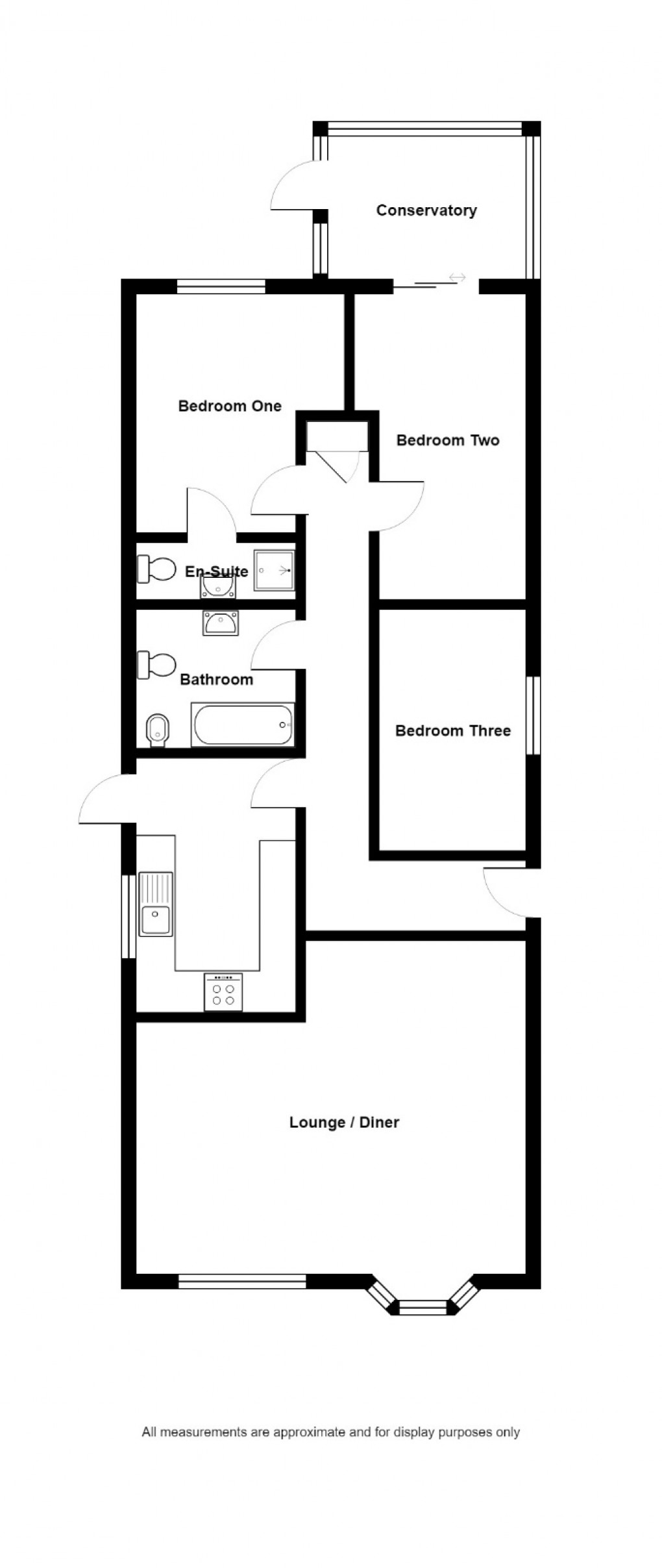 Floorplan for Brynglas, Penygroes, SA14 7PY