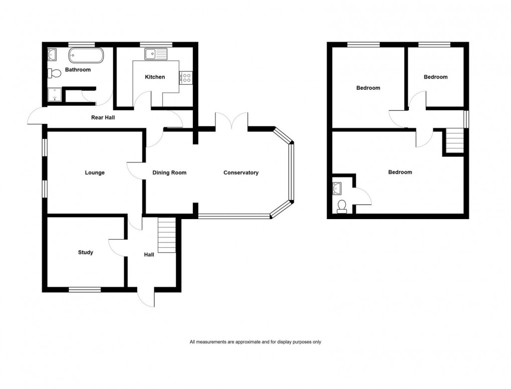 Floorplan for Hendre Road, Tycroes, Ammanford, SA18 