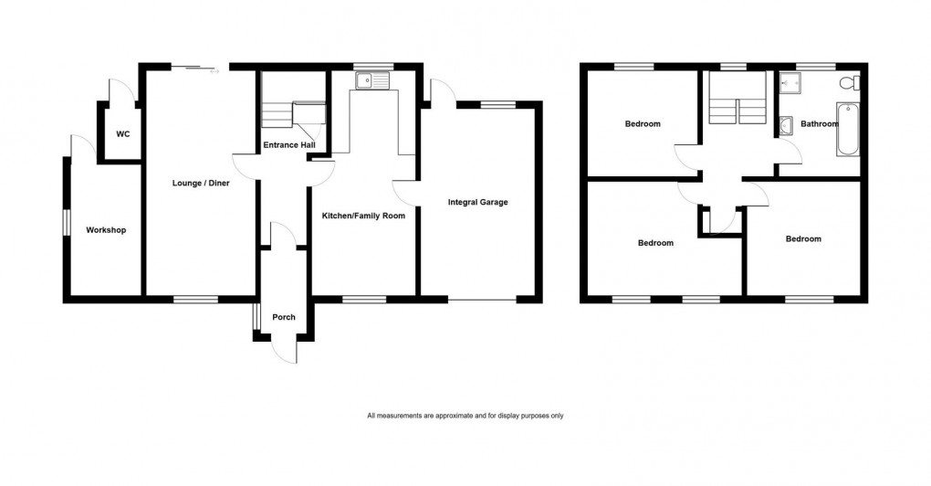 Floorplan for Heol Y Bryn, Upper Tumble, SA14 6DR